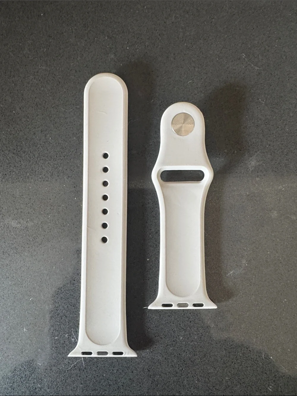Apple Starlight Silicone Watch Band